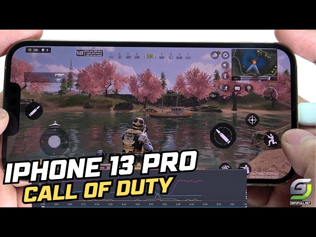 iPhone 13 Pro test game Call of Duty Mobile CODM Update 2024