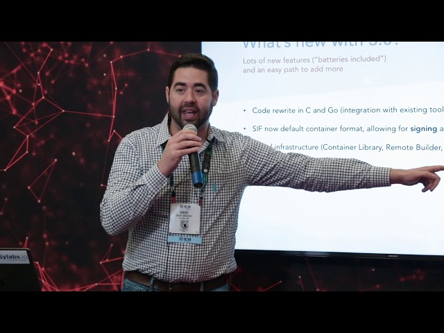 SC18: Singularity - Simple, Secure Containers