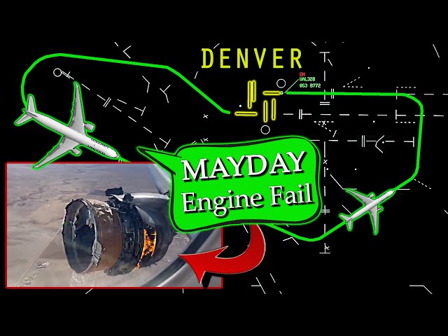 United B777 has ENGINE FAILURE+FIRE on departure | Cowling Separates