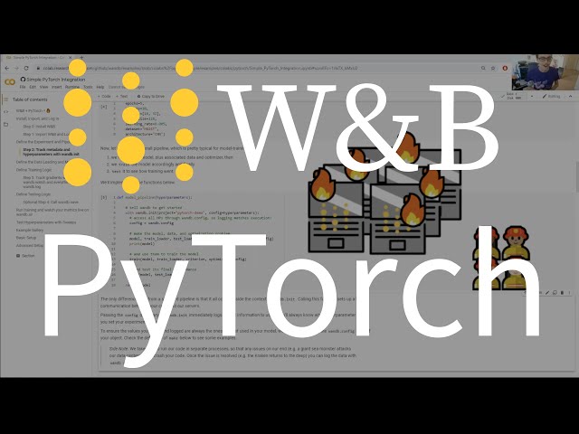 🔥 Integrate Weights & Biases with PyTorch