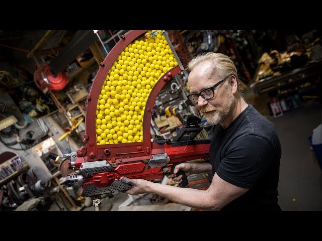 Adam Savage's One Day Builds: 1000 Shot NERF Blaster!