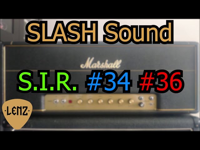 SLASH AFD and UYI Tones in one Amp | #34/#36 Mod | Marshall Mods