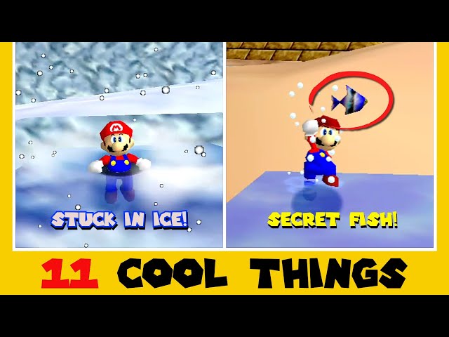 11 Cool Things You Probably Didn't Know About Super Mario 64 (Part 1)