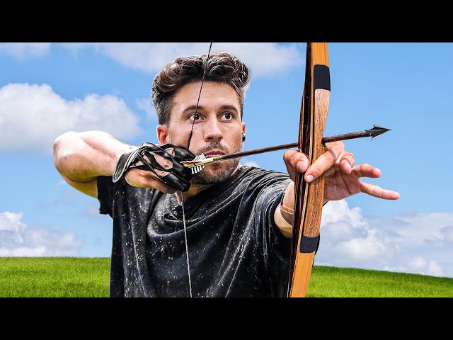 Archery Trick Shots with No Experience