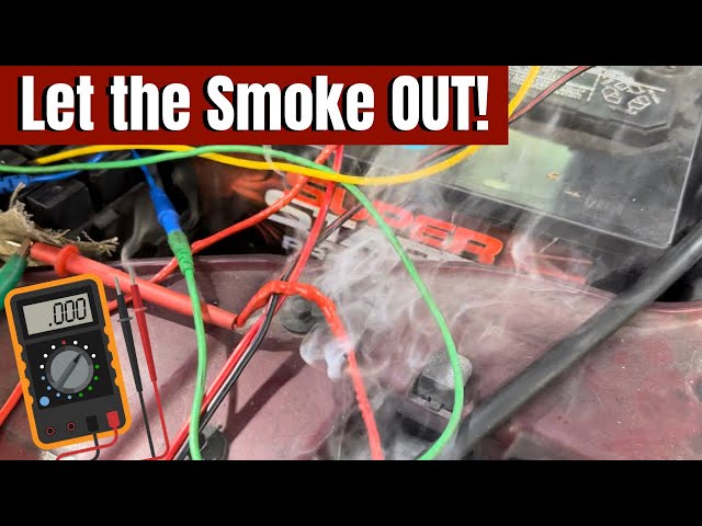 NEVER Install a Bigger FUSE! (Electrical Fire) 2004 Ford Taurus 3.0