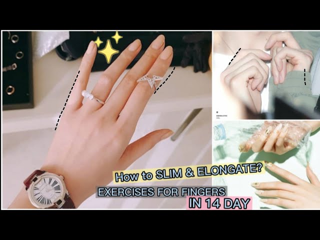Exercises For Fingers In 14 Day | How to Elongate and Slim fingers for beautiful hands