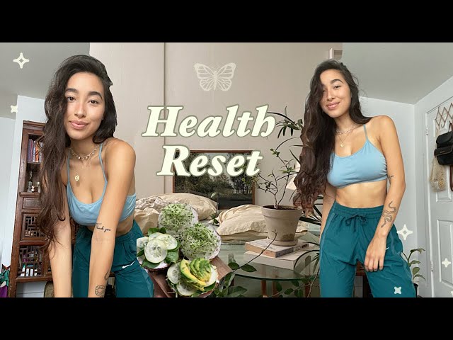 Health Reset Routine | working out, gut health, and stillness