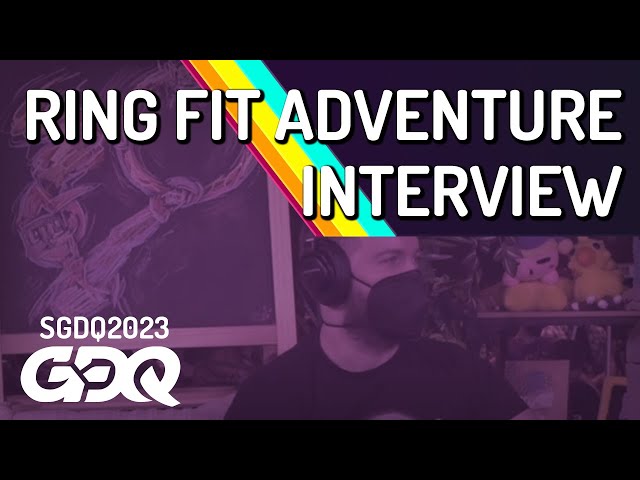 Ring Fit Adventure Interview with Verxl - Summer Games Done Quick 2023
