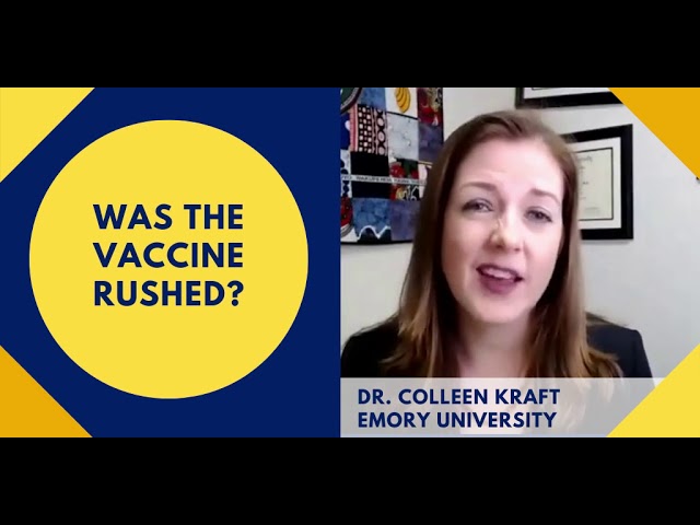 Vaccine facts with Emory's Dr. Colleen Kraft