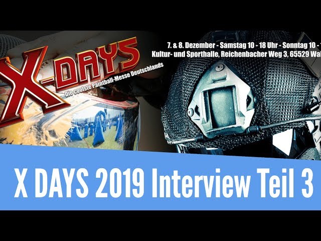 X Days 2019 Teil 3 - Die Paintballmesse - Shopping