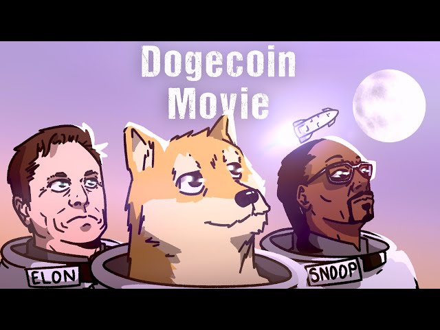 Dogecoin To The Moon (Official Animation) - Elon Musk - Snoop Dogg