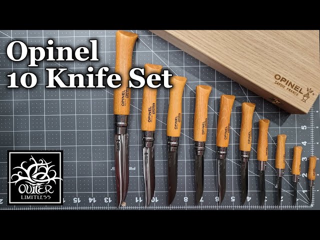 Opinel Carbon Steel 10 Knife Set: A Detailed Look and Overview