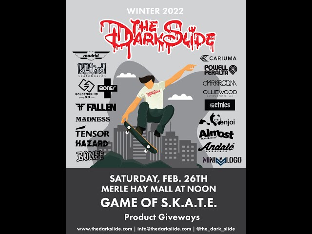 The Dark Slide Game of S.K.A.T.E. Feb. 26, 2022 Edit by Reed Gibson