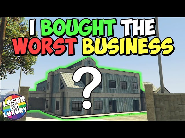 I Bought the WORST BUSINESS in GTA 5 Online | GTA 5 Online Loser to Luxury EP 43