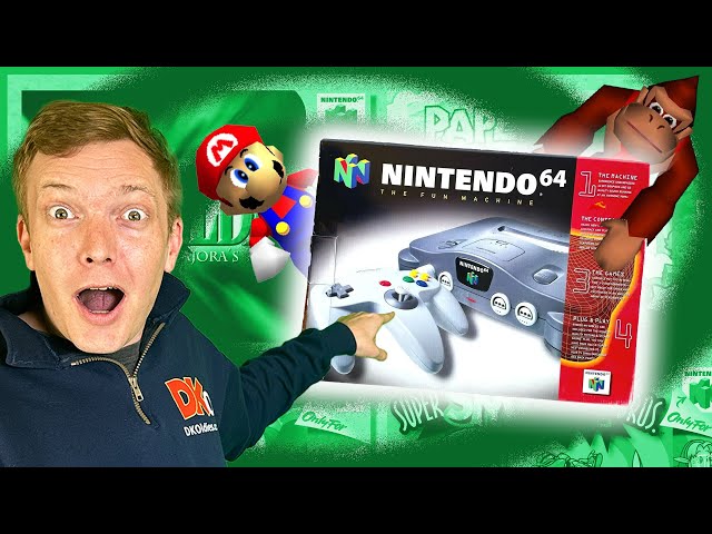 Joey Finds A Complete Nintendo Console! - Unboxing N64, GameBoy, Game Gear, And More!