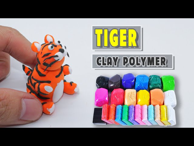 DIY Clay Tiger | SIMPLE EASY TO MADE