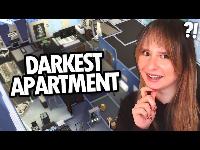I refurbish the DARKEST & WEIRDEST apartment in The Sims 4