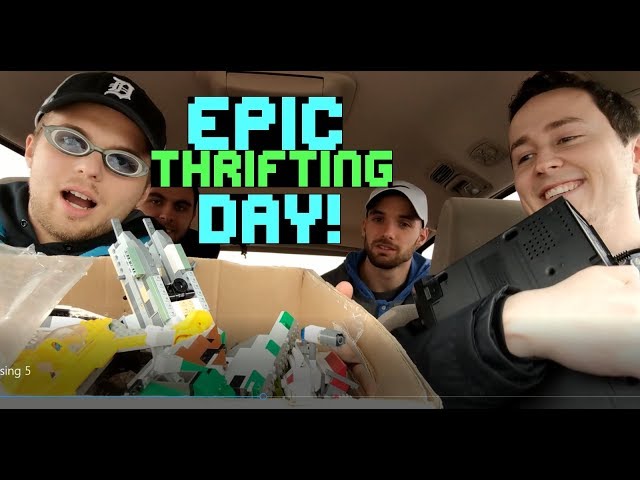 EPIC Thrifting Day! Video Games, Star Wars Legos, Vintage Electronics & More!