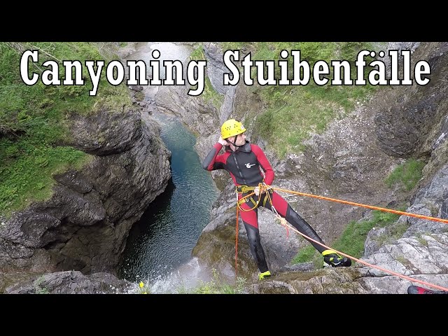 Canyonauten: Canyoning Plansee / Stuibenfälle (10.06.2018)