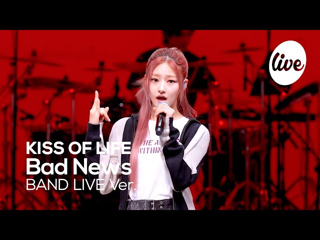 [4K] KISS OF LIFE - “Bad News” Band LIVE Concert [it's Live] K-POP live music show
