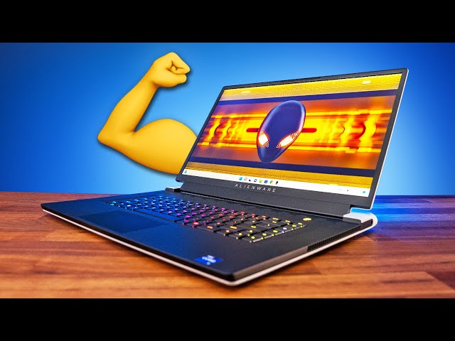 The Most Powerful Alienware Gaming Laptop! x17 R2 Review