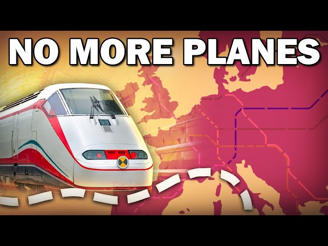 How Europe's Replacing Planes With Trains