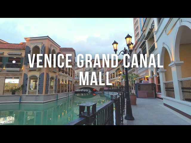 [4K] Venice Grand Canal Mall and McKinley Hill Walking Tour | Philippines June 2020