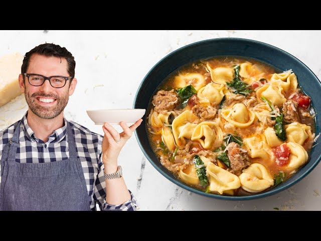 Easy Tortellini Soup Recipe