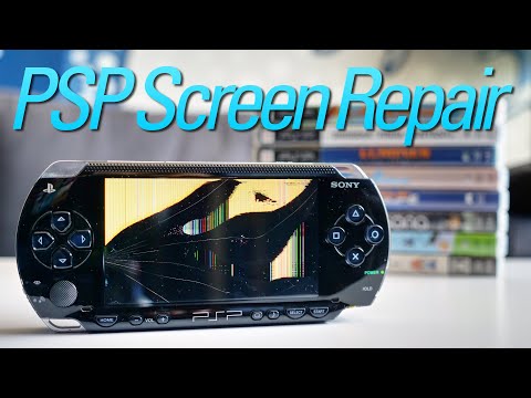Replacing a Broken Sony PSP Screen
