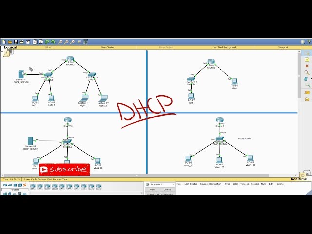 Configuring DHCP using Cisco iOS - DHCP Server & DHCP Helper