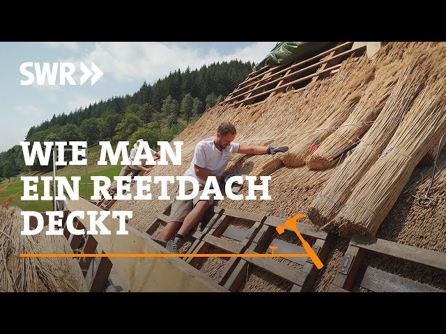How to cover a thatched roof | SWR Craftsmanship