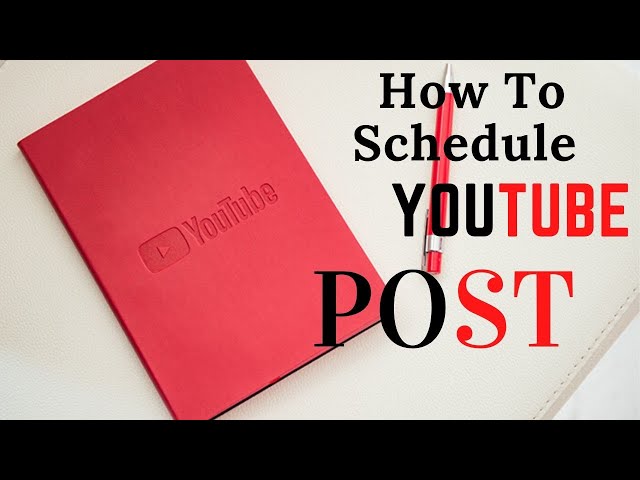 How to Schedule a Youtube post | New feature