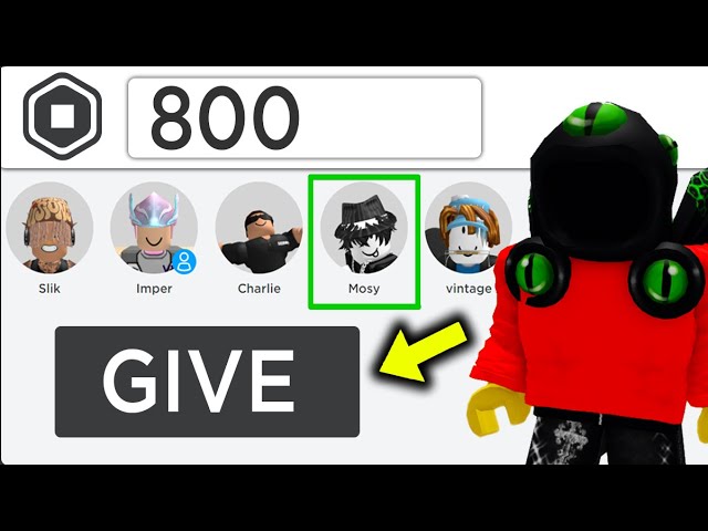 How To GIVE ROBUX To FRIENDS... (2024)