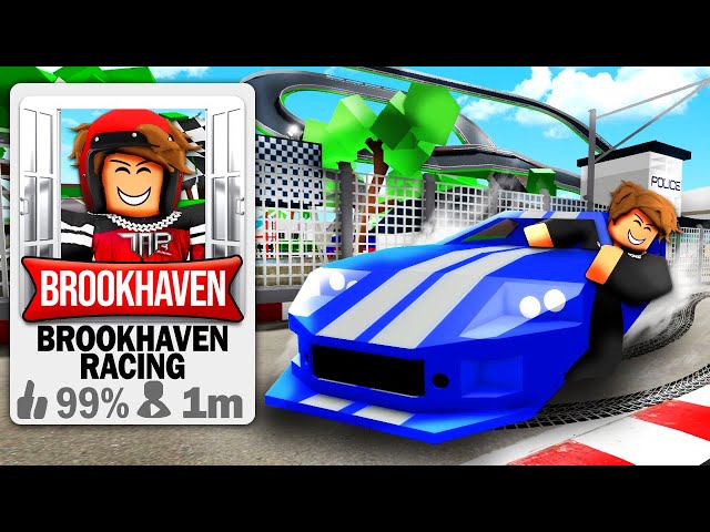 I Made a RACING Brookhaven RP Game..