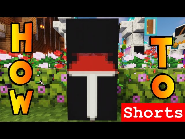 Minecraft: How to Make a Red Mushroom Design Banner - Tutorial