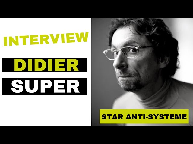 INTERVIEW DIDIER SUPER - L'HUMOUR COMME ARME POUR TOUCHER LES ESPRITS-