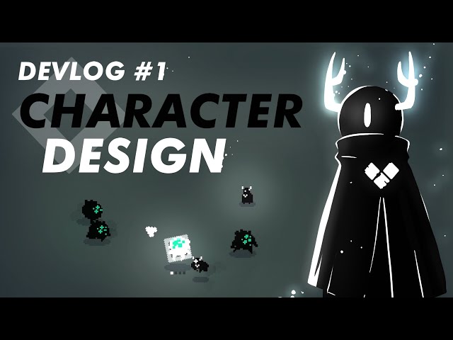 How I created the main character for my indie game | Nightmare Hunter Devlog