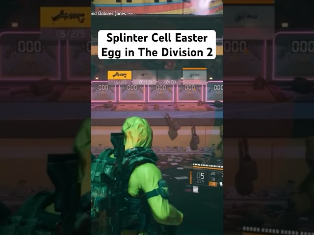 Splinter Cell Easter Egg in The Division 2