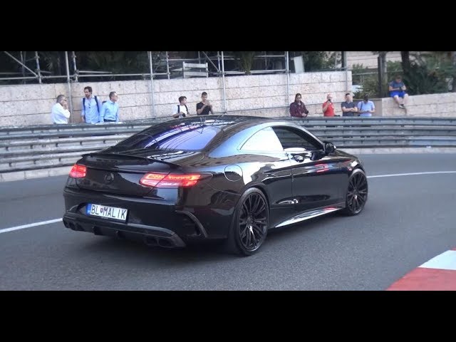 BRABUS S63 AMG COUPE - CRAZY EXHAUST SOUND - Revs, Accelerations