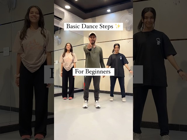 Basic Dance Steps for Beginners 😍✨ #dancetutorial #deepaktulsyan
