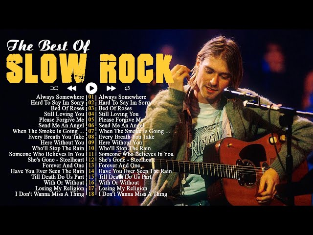 The Very Best Of Slow Rock Love Songs 70s 80s 90s || Nonstop Slow Rock Love Songs 80s 90s