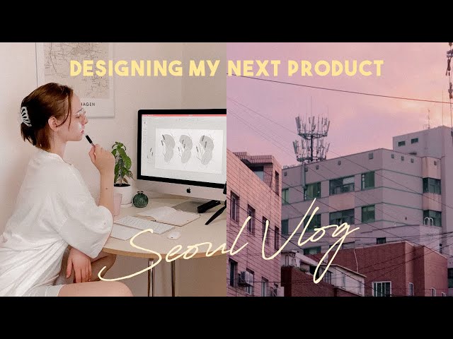 Let's Create My NEW Skincare Product! ✨ Product Design, Seoul Café's & PARTY ! | Sissel