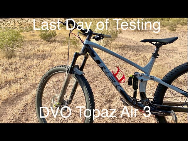 Last Day of DVO Topaz Air 3 Tuning - 3 Mile Smile Las Vegas- 2020 Trek Fuel EX - GoPro Hero 8 Black