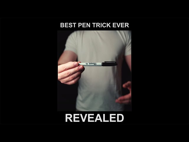 AMAZING Pen Trick Revealed 😲 #shorts