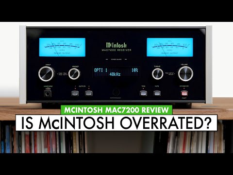 Is McIntosh WORTH THE MONEY? McIntosh Review!! MAC7200 Stereo Receiver