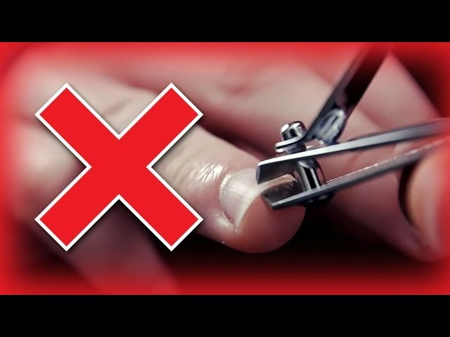 STOP Cutting Your Fingernails WRONG! | How To Correctly Cut Nails In Good Shape