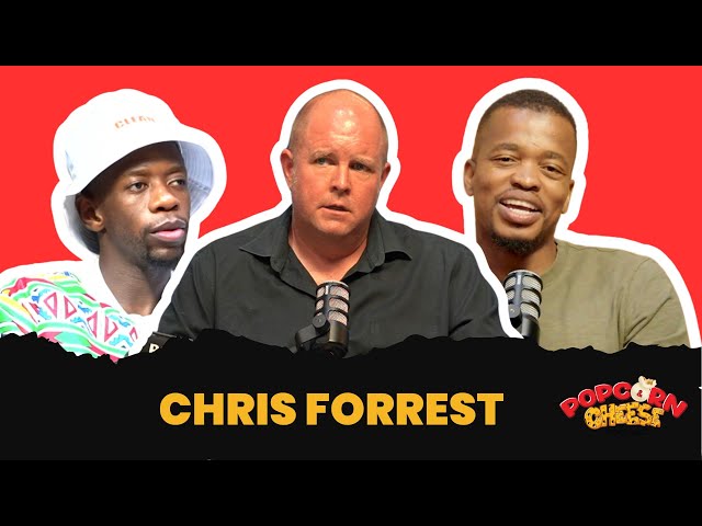 CHRIS FORREST on Origins in Comedy, Pure Monate Show, Comedy Rockstar, Winning Masterchef SA |🍿& 🧀
