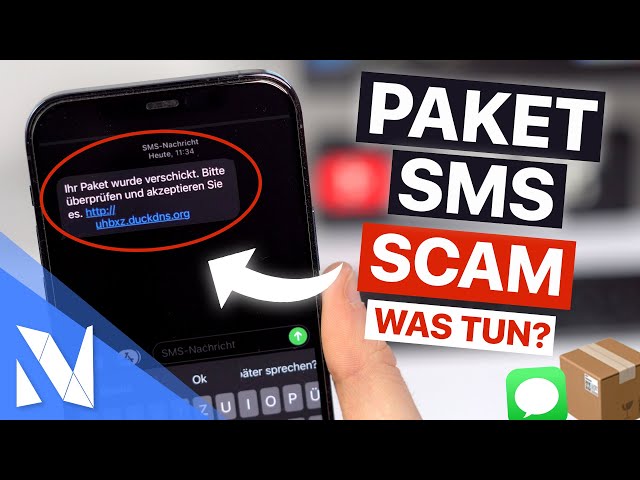 Betrug mit Paket-SMS📦 - Wie solltest du dich verhalten? (SMS Phishing) | Nils-Hendrik Welk