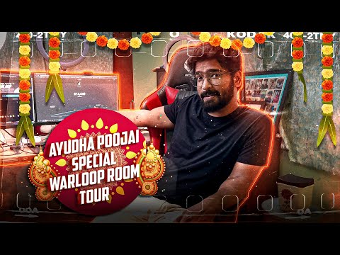 😲 Ayudha Poojai special 🔥WARLOOP Gaming Room Tour Tamil -  WARLOOP