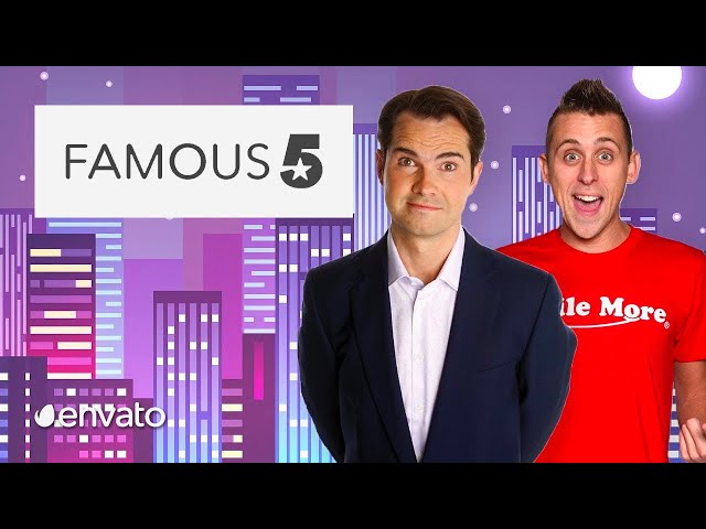 What Roman Atwood, Jimmy Carr, and More Made With Envato | Famous 5 S3 E1